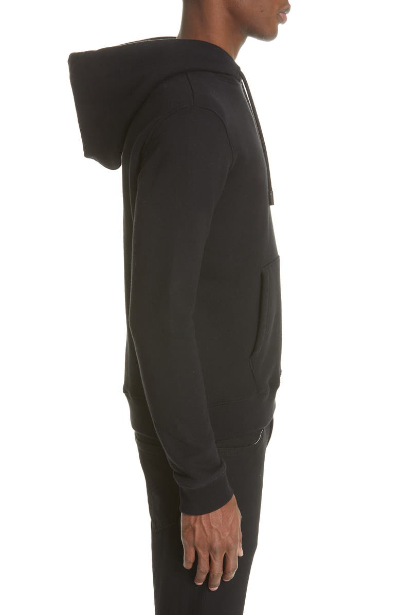 Off-White Slim Fit Logo Hoodie, Alternate, color, 