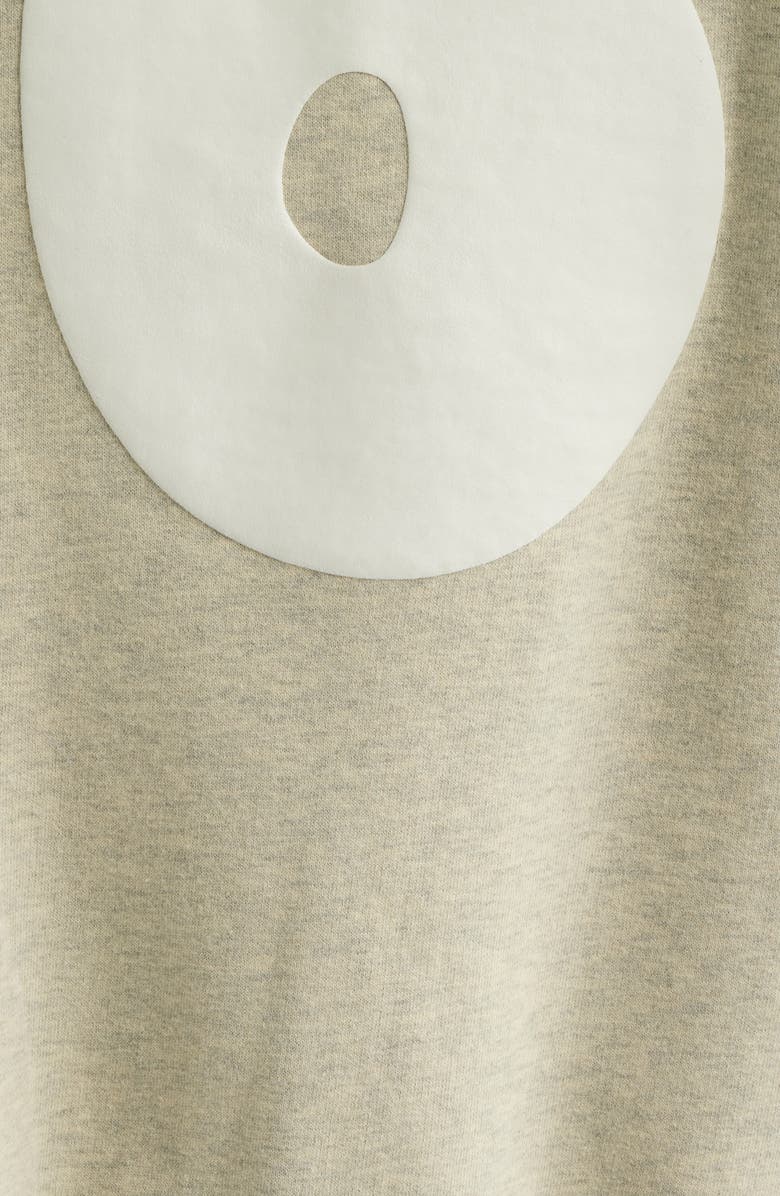 Fear of God Essentials '90s Graphic Zip Hoodie, Alternate, color, Washed Vanilla Heather