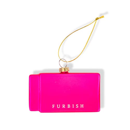 Furbish Matchbook Ornament In Pink