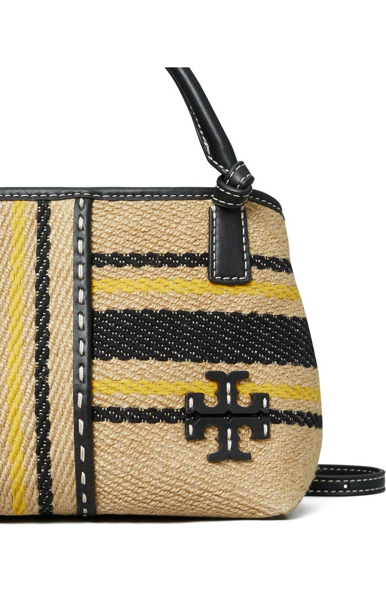 Tory Burch McGraw Stripe Mini Satchel, Alternate, color,