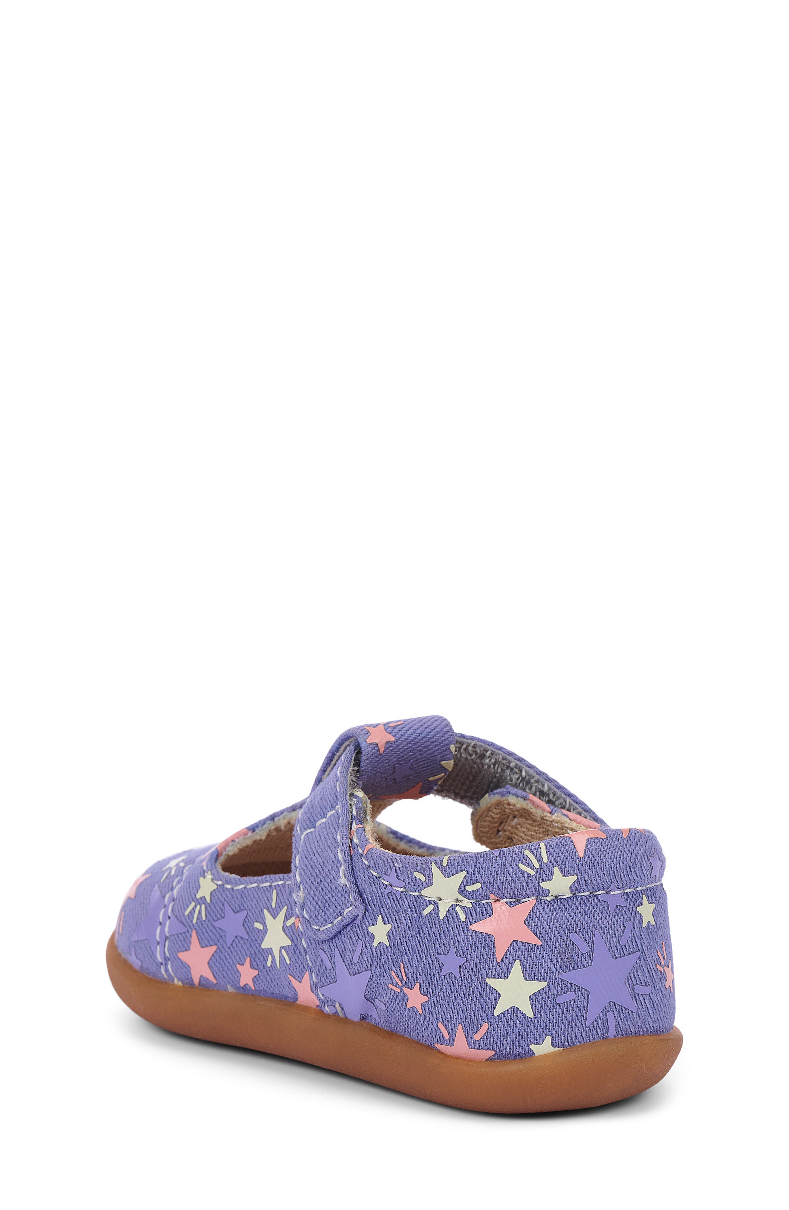 See Kai Run Kids
 Bianca Mini Mary Jane, Alternate, color, Purple/ Stars