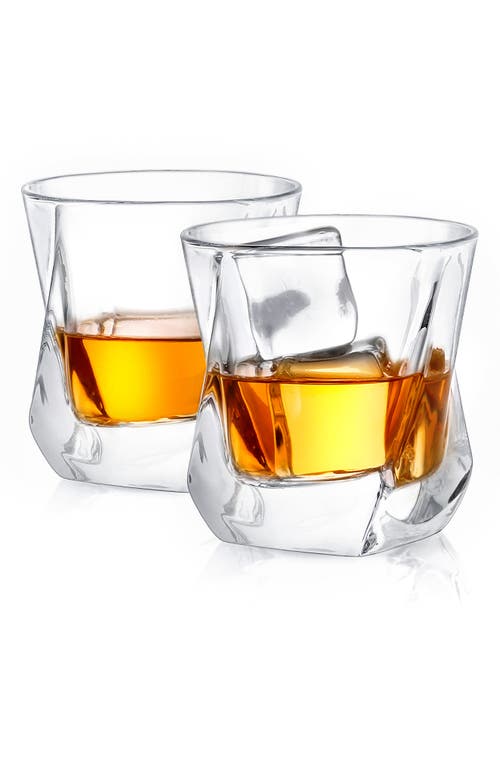 Joyjolt Aurora Set Of 2 Whiskey Glasses