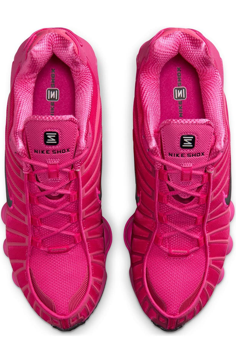 Nike Shox TL: Sneaker, Alternate, color, Desert Pink/ Black