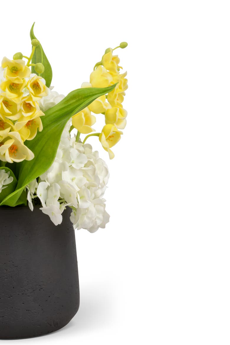 Carina RealTouch Mixed Floral Arrangement, Alternate, color, Charcoal