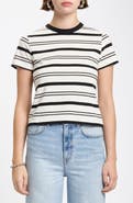 DAZE Zuma Striped Crewneck T-Shirt