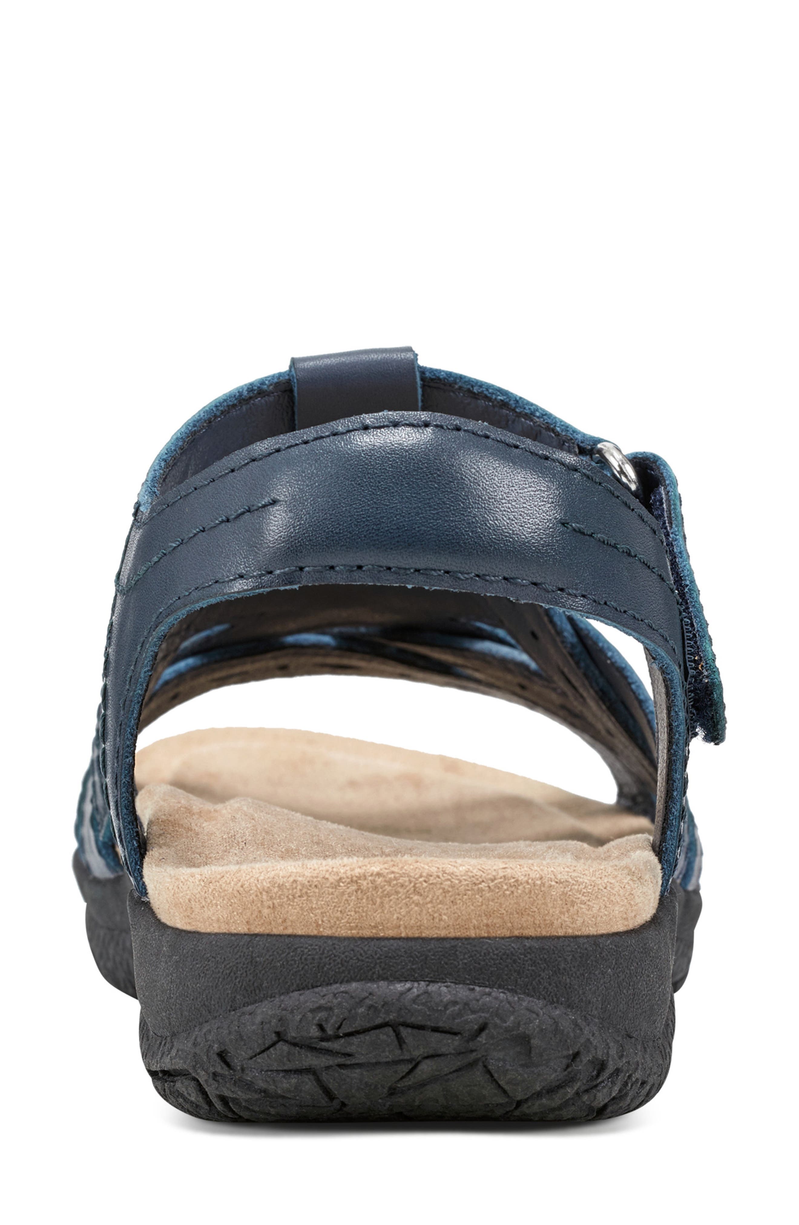 Sellie Strappy Sandal Women), Alternate, color, BLUE