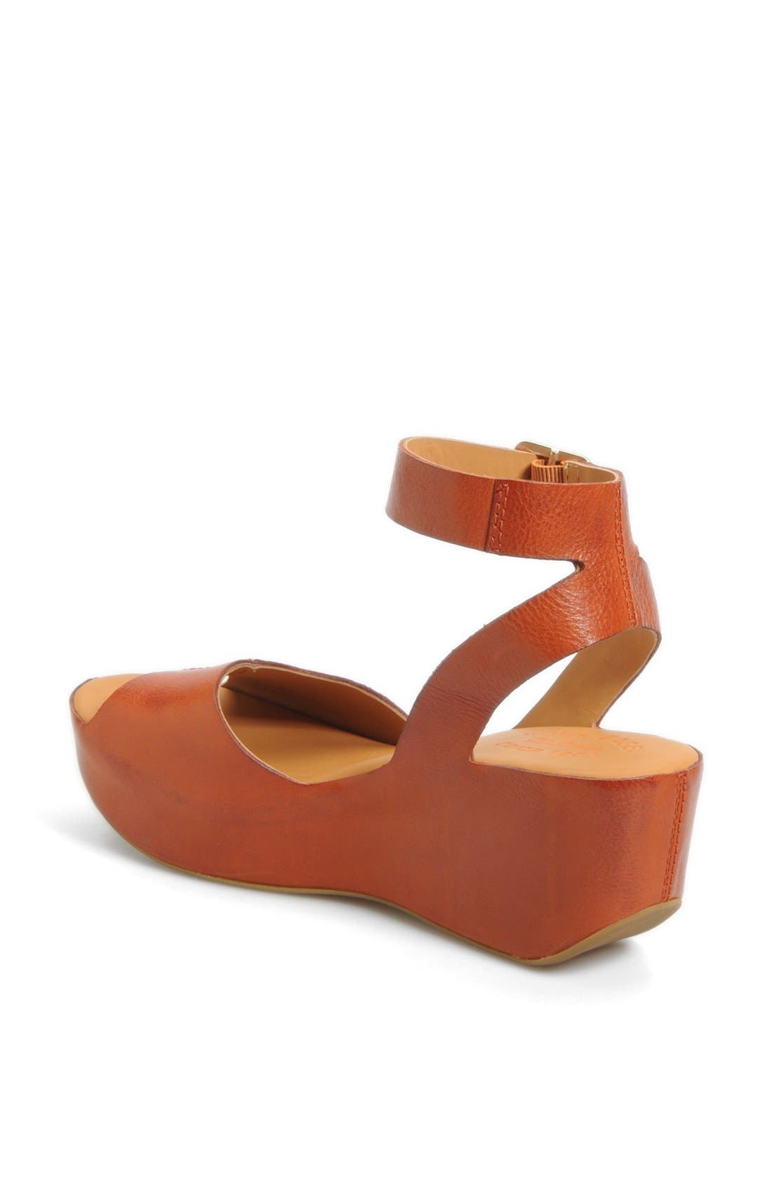 'Carolyne' Sandal, Alternate, color, RUST