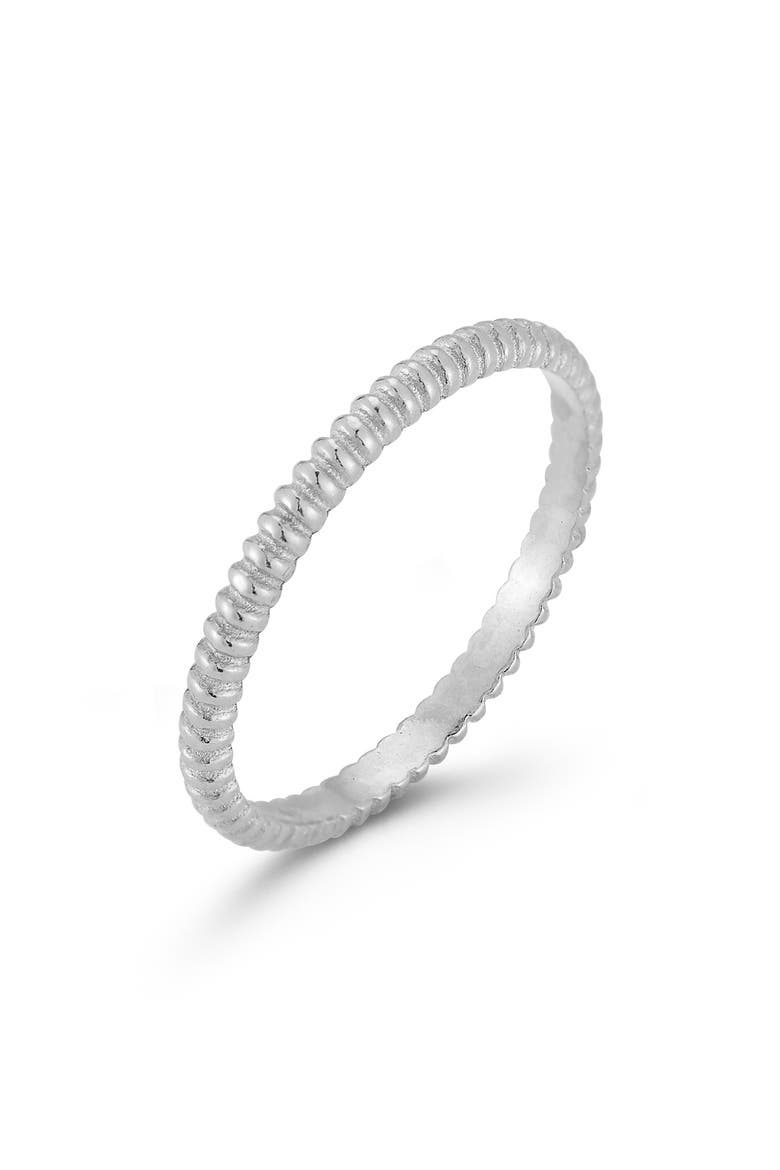 Twist Band Ring, Alternate, color, SILVER