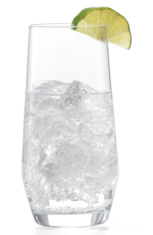 Schott Zwiesel Pure Set Of 6 Cocktail Tumblers In Clear
