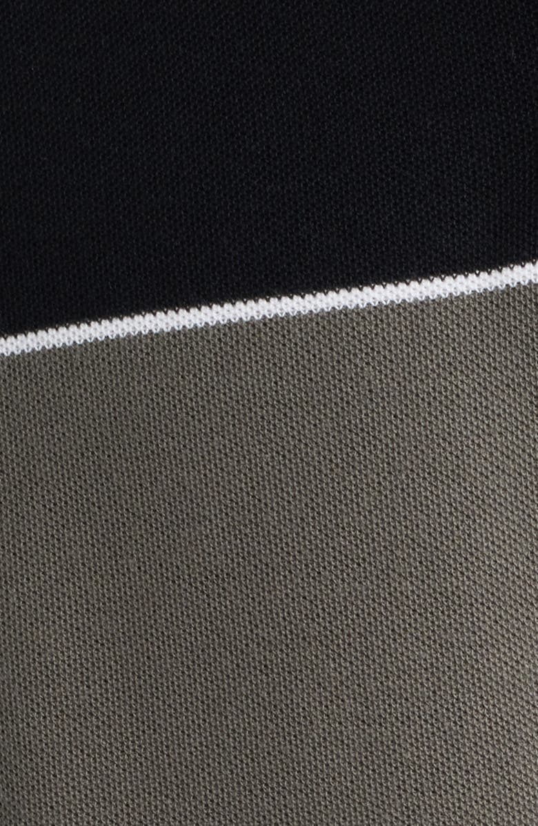 ICECREAM Candy Stripe Cotton Piquè Polo, Alternate, color, Black