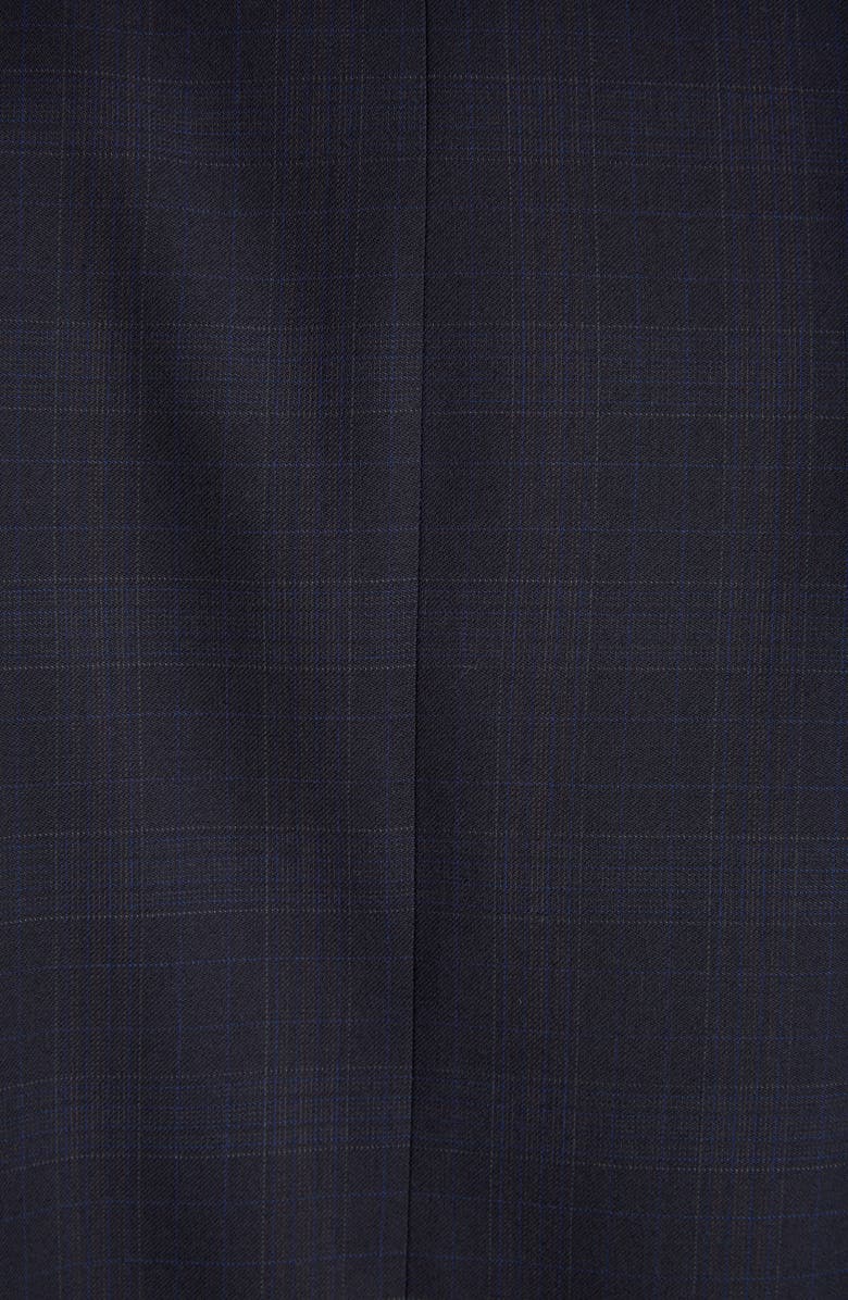 Balenciaga Plaid Wool Flap Jacket, Alternate, color, 