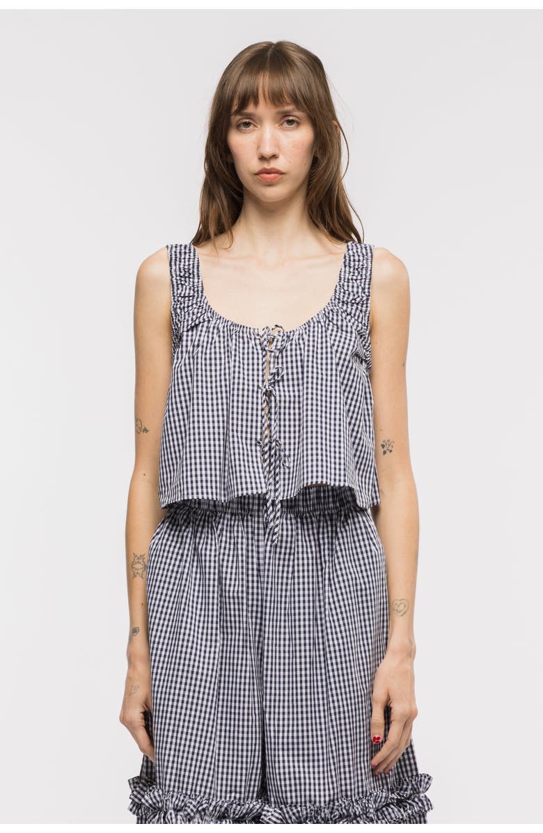 Toit Volant Ella Elasticated Tank Top, Main, color, 