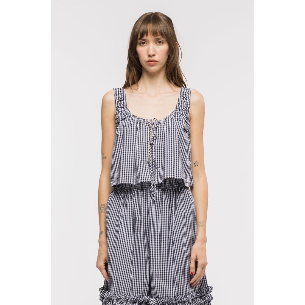 Toit Volant Ella Elasticated Tank Top in Floral  product