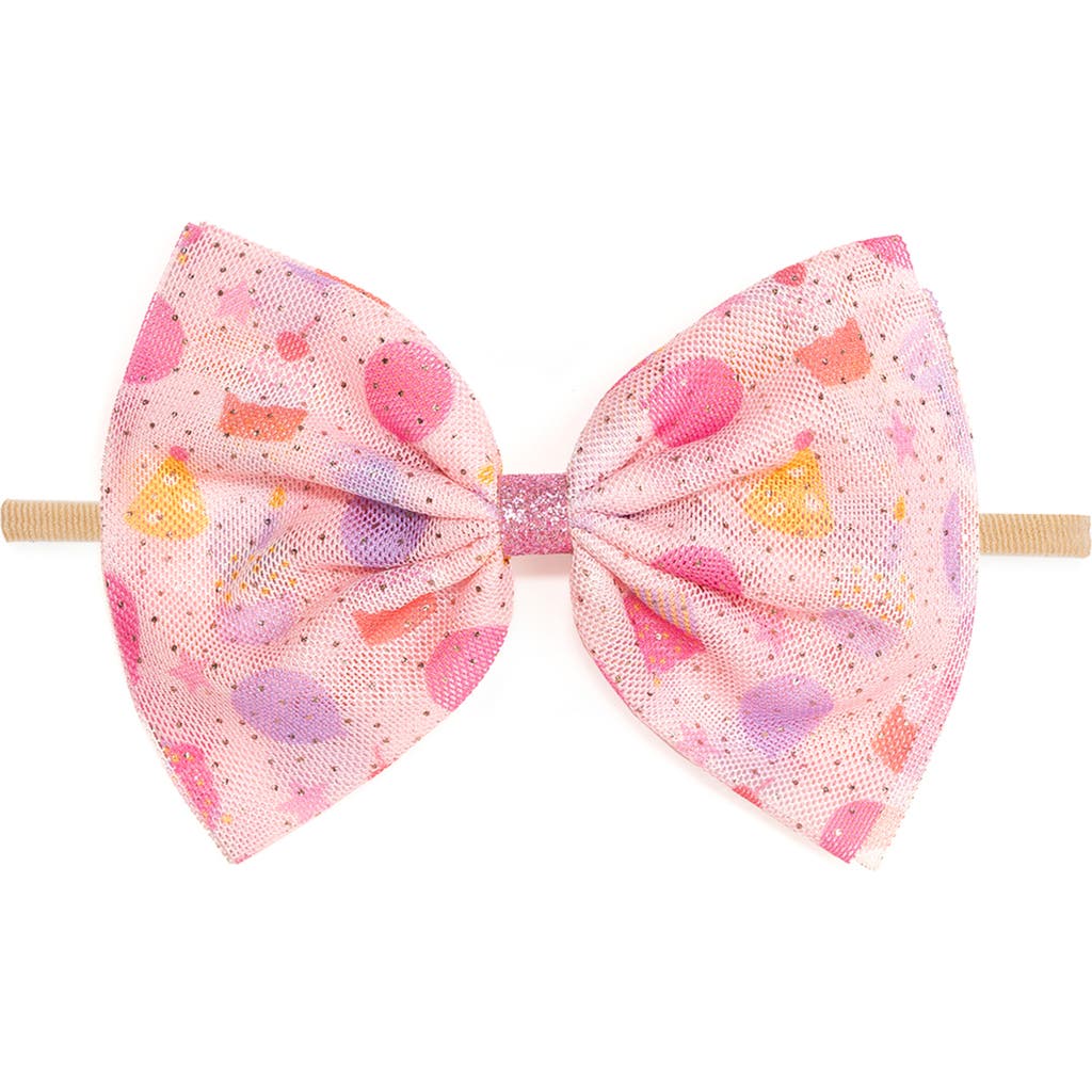 Sweet Wink Birthday Party Tulle Bow Baby Headband
