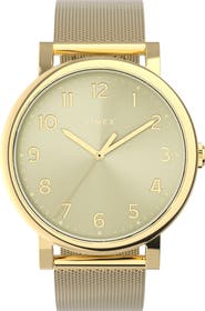 Timex® OG 38mm Stainless Steel Bracelet Watch