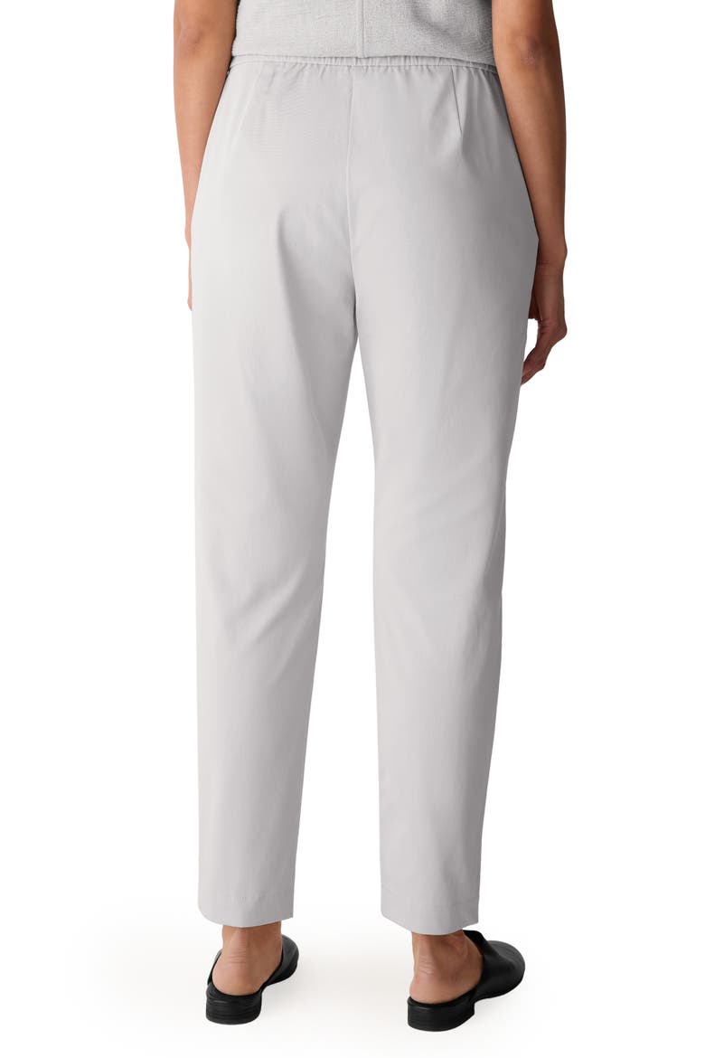 High Waist Slim Fit Ankle Pants, Alternate, color, CHALK