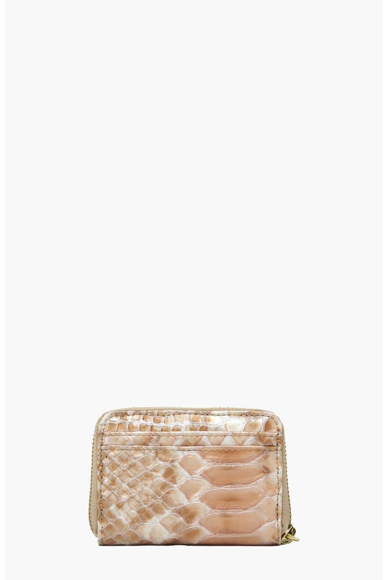 Gallop 275 Patent Leather Card Holder, Alternate, color, Beige