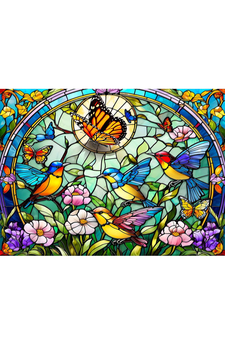 Sunsout Songbirds and butterflies 1000 piece Jigsaw Puzzle for Adults, Alternate, color, Multicolor