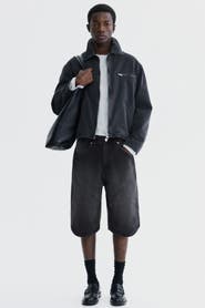 H&M Super Baggy Denim Shorts