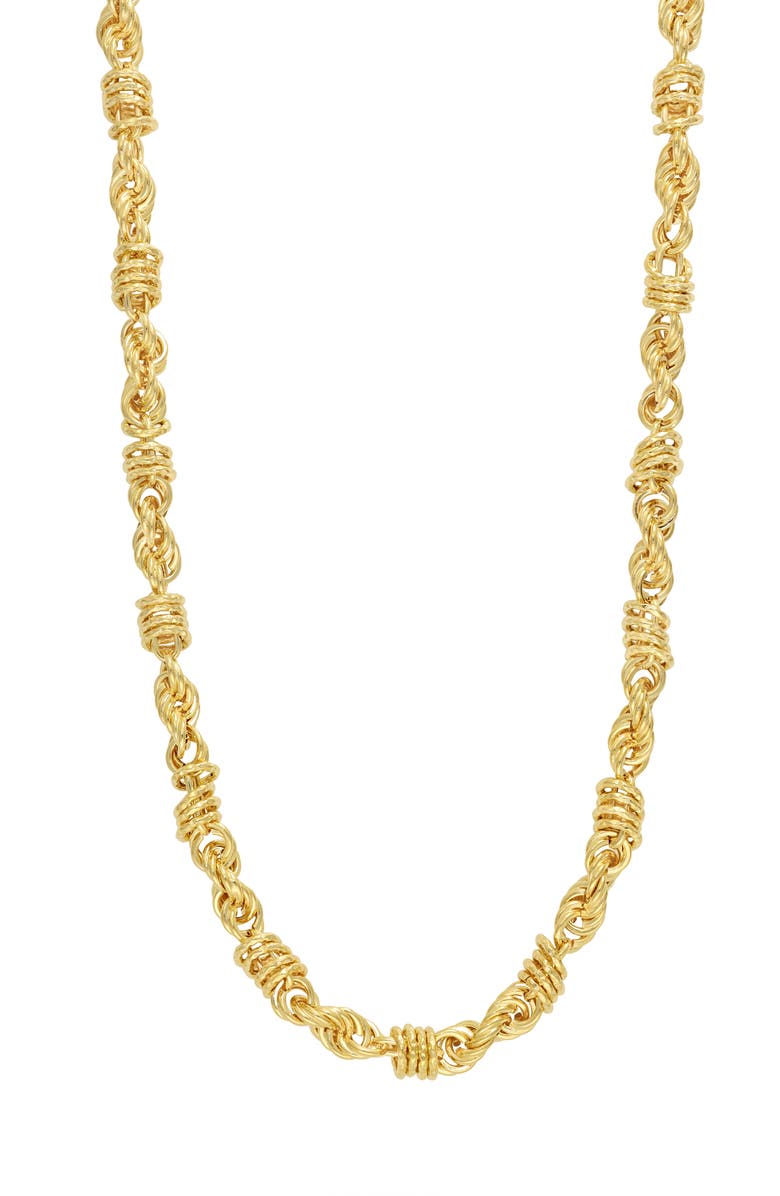 Bony Levy 14K Gold Mixed Chain Necklace, Main, color, 