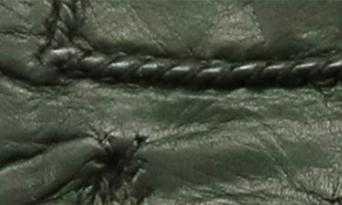 Portolano Cuffed Leather Gloves In Green