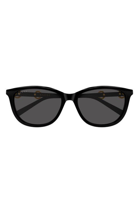 GG2220SK 56mm Gradient Round Sunglasses