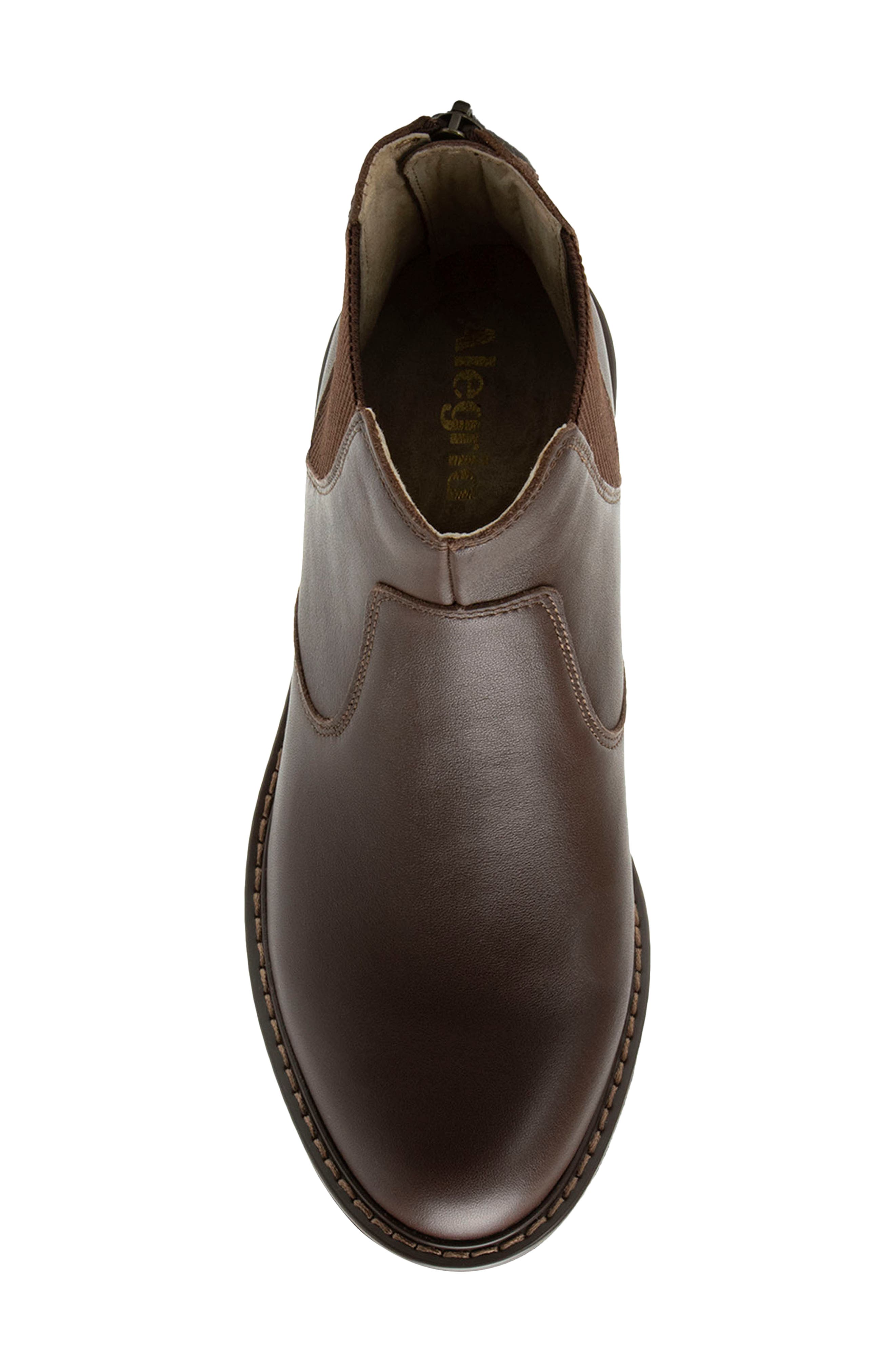 Alegria by PG Lite Meadow Chelsea Boot, Alternate, color, Chocolate