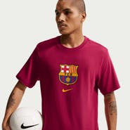 Nike Men's Nike Red Barcelona Crest T-Shirt