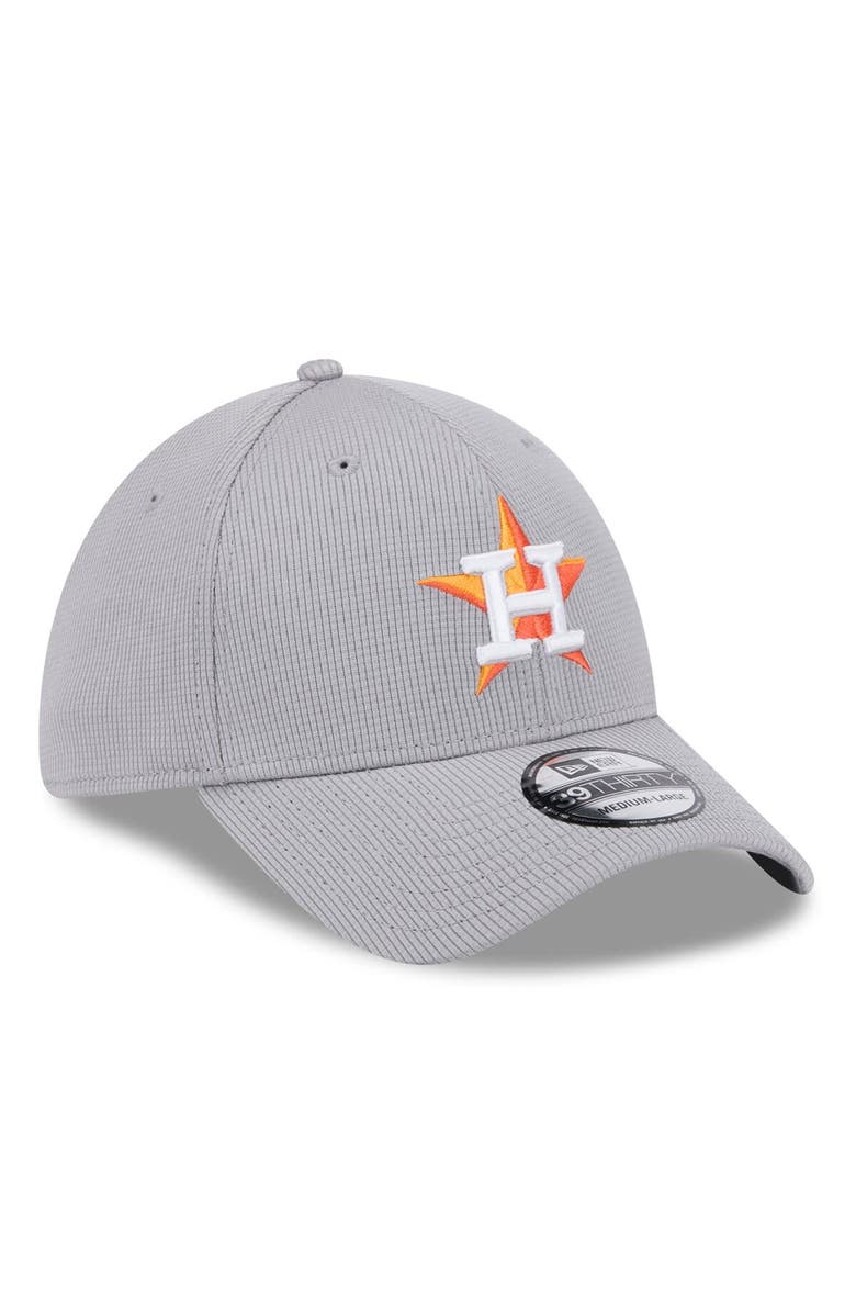 New Era Men's New Era Gray Houston Astros Active Pivot 39THIRTY Flex Hat, Alternate, color, Gray