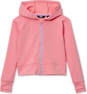 Lands' End Girls Active Zip Up Hoodie