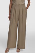 Donna Karan New York Ripple Wide Leg Pants