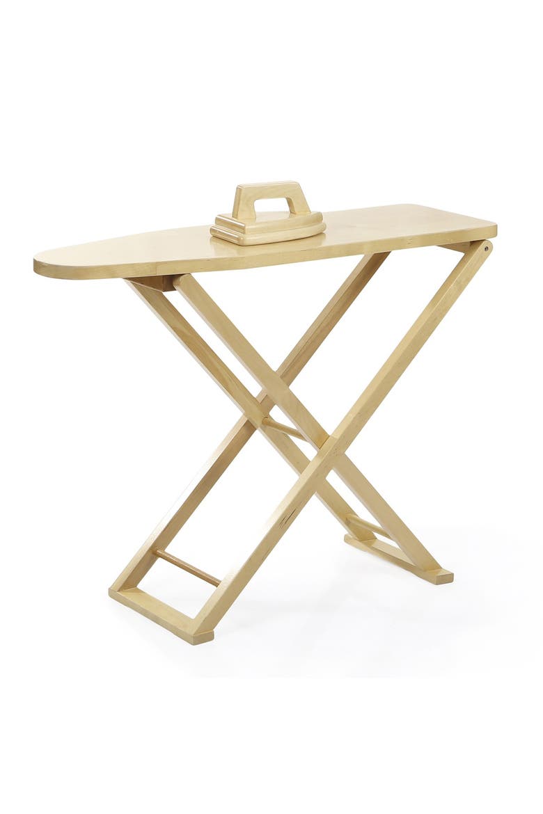 Wooden Ironing Board Set, Main, color, Beige