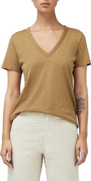 rag & bone The Vee Slub Cotton T-Shirt
