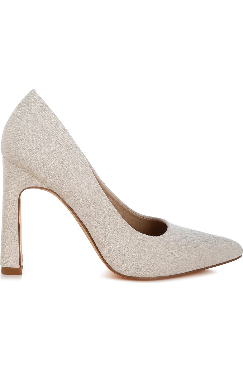 LONDON RAG Uboa Pointed Toe Pump, Alternate, color, Beige