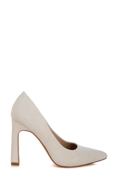 London Rag Uboa Pointed Toe Pump In Beige