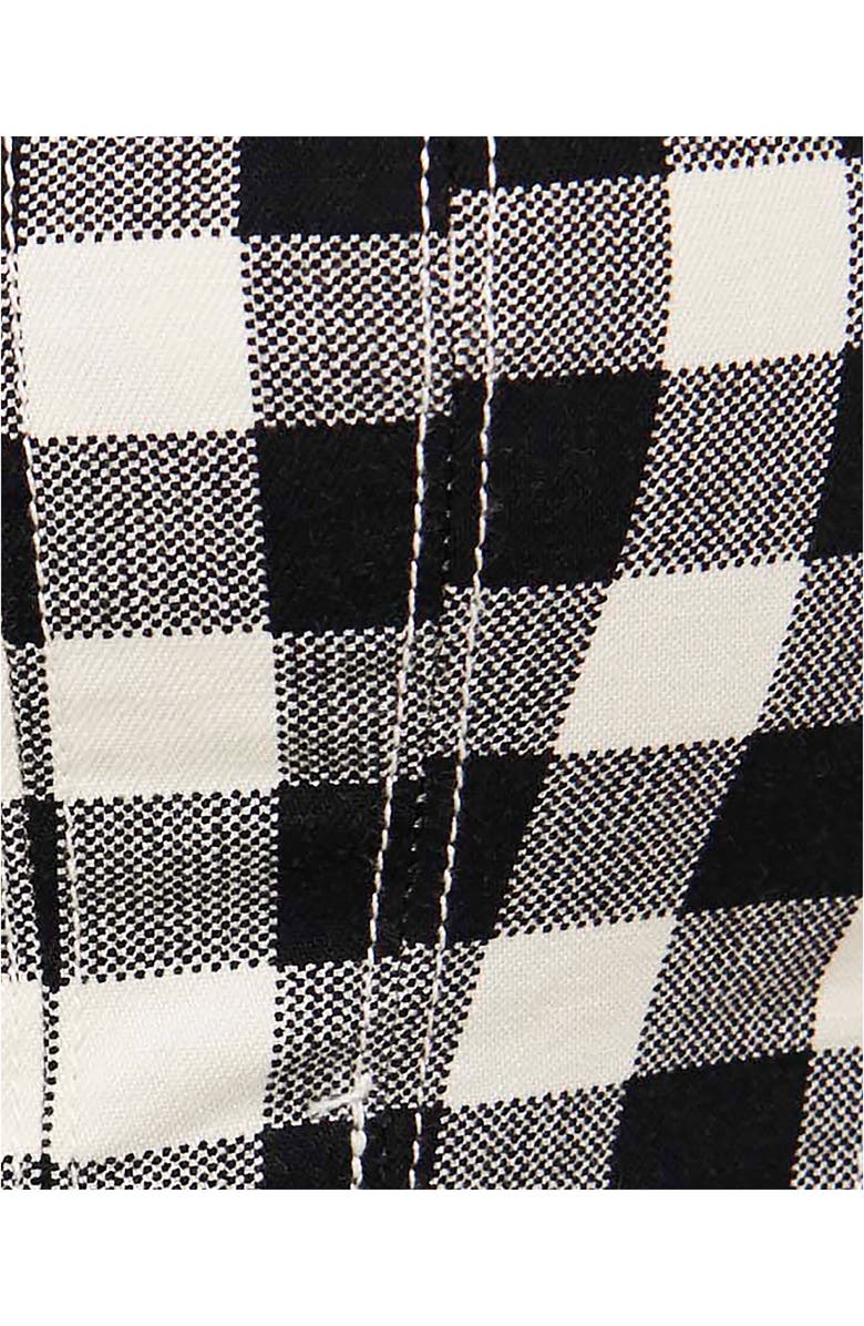 Free People Lights Out Gingham Corset Top, Alternate, color, 