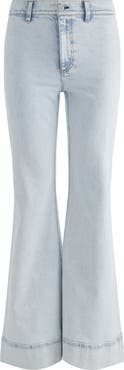 Alice + Olivia Gorgeous High Waist Flare Jeans