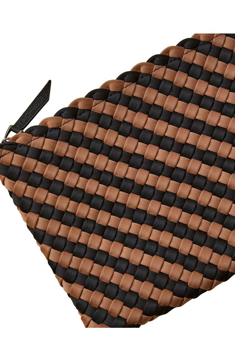 NAGHEDI Medium Havana Stripe Woven Tote, Alternate, color,