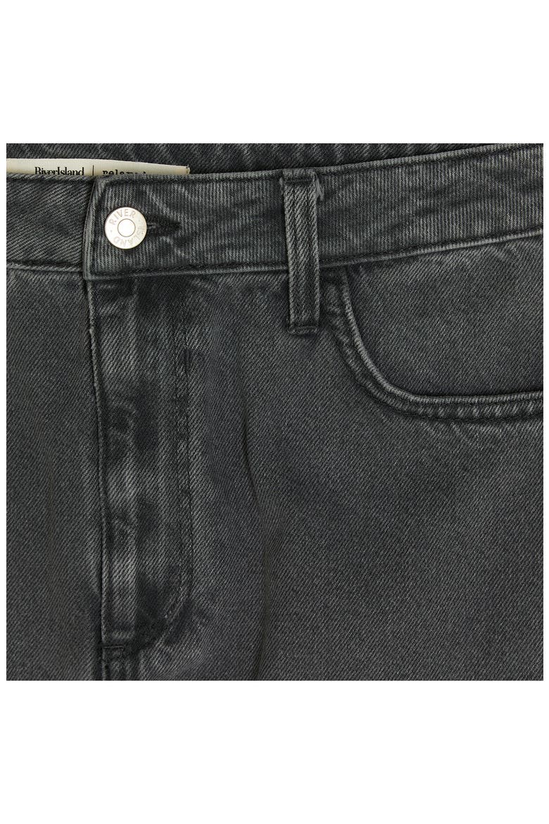 Front Slit Denim Maxi Skirt, Alternate, color, GREY