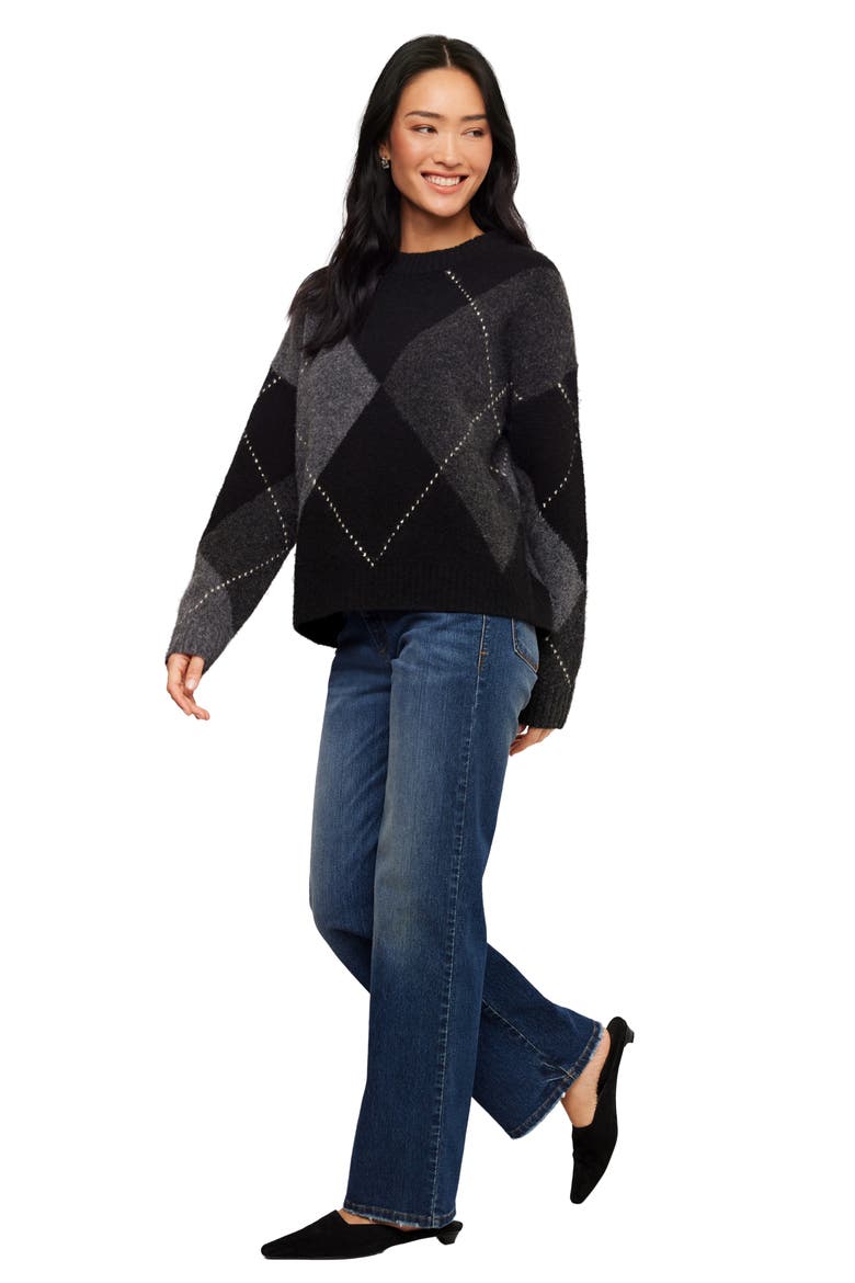 Argyle Sweater, Alternate, color, MULTI COLOR