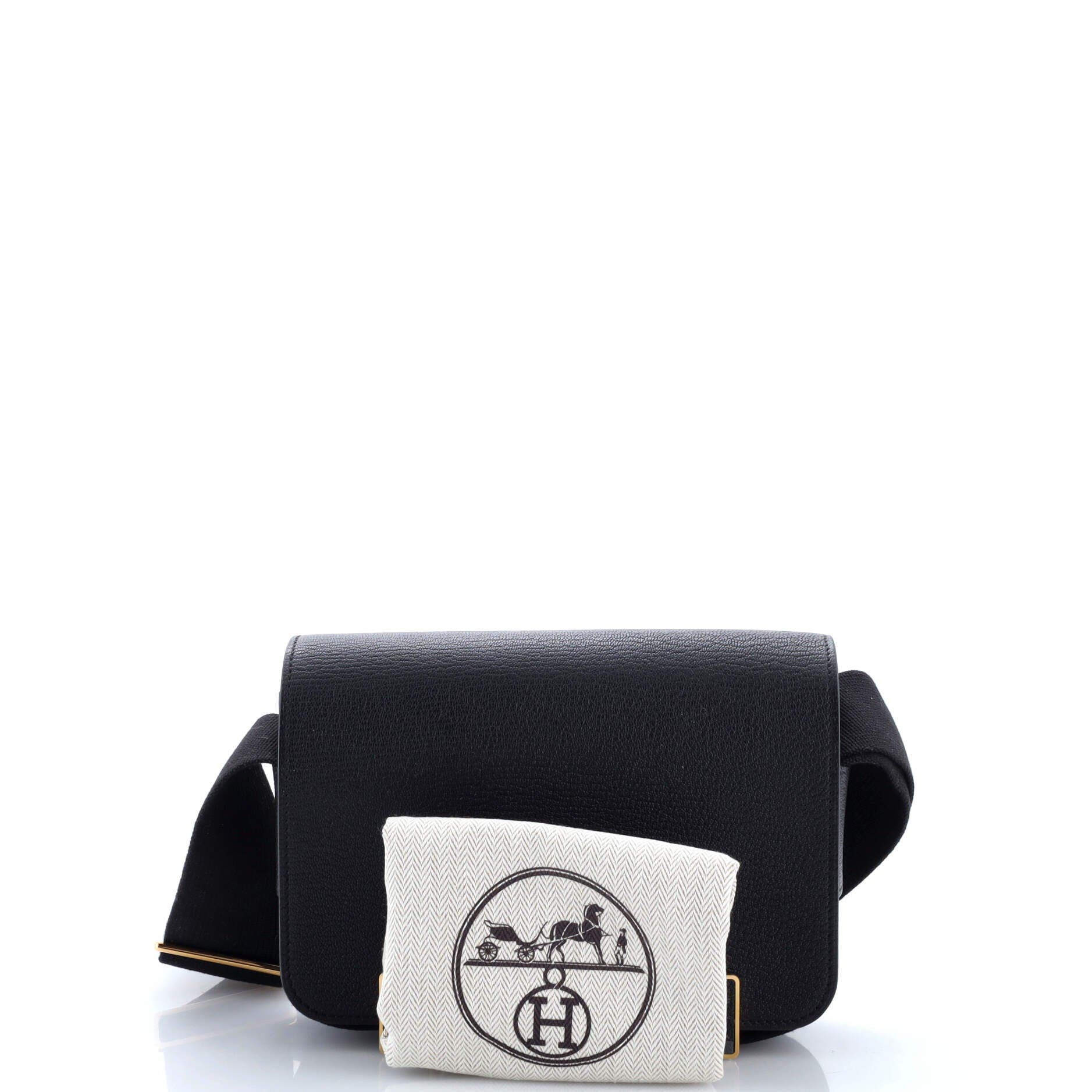 Pre-Owned Hermes Geta Bag Chevre Mysore, Alternate, color, 