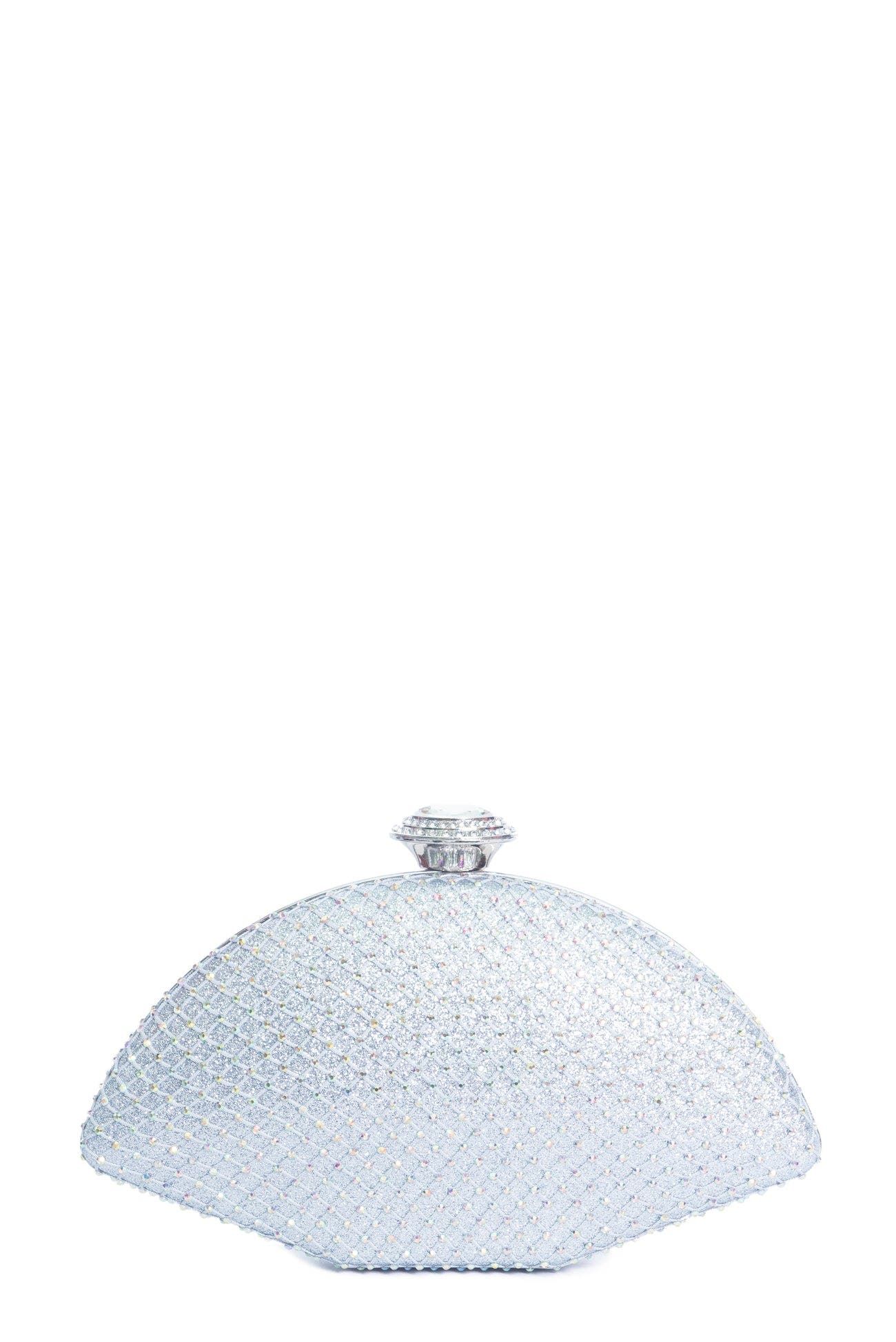 Liz Clutch, Alternate, color, SILVER