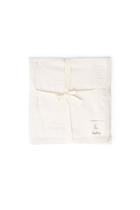 Girl Cherry Print Blanket