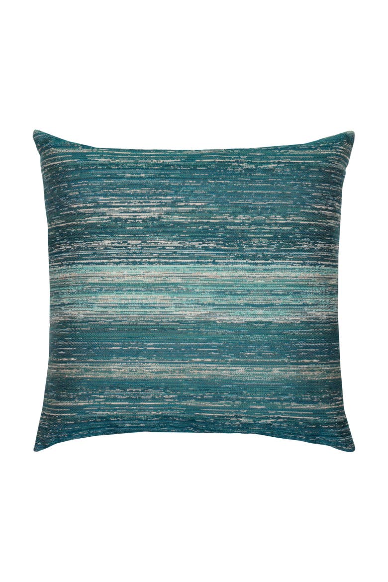 Textured Indoor & Outdoor Woven Accent Pillow, Alternate, color, Lagoon