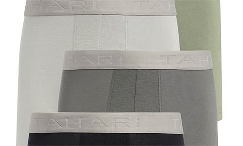 Tahari 4-pack Luxe Boxer Briefs In Green