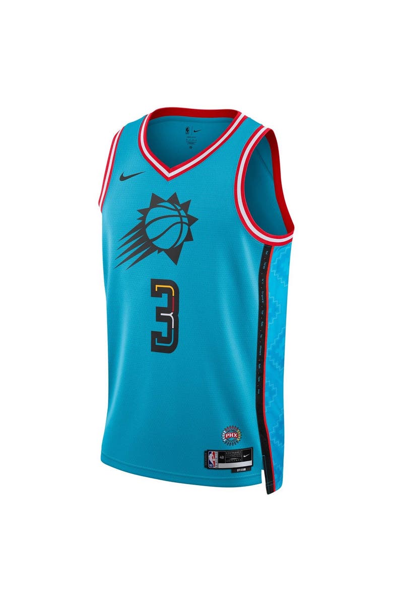 Nike Unisex Nike Chris Paul Turquoise Phoenix Suns 2022/23 Swingman Jersey - City Edition, Alternate, color, Turquoise