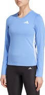 adidas Essentials Long Sleeve 3-Stripes Workout Top