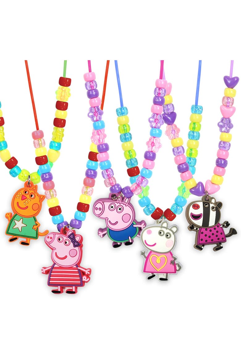 Necklace Activity Set Peppa Pig, 160 Pieces, Alternate, color, Multicolored