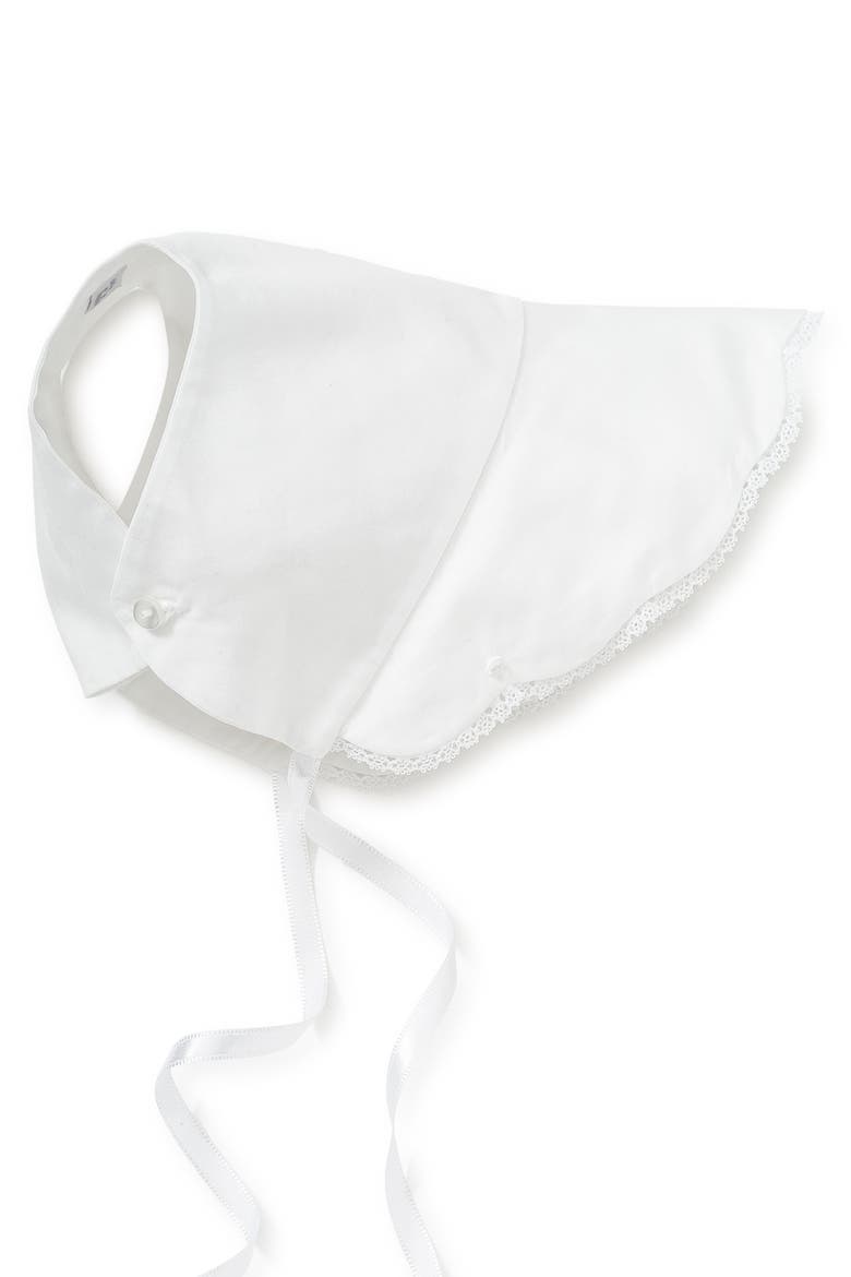 Caroline Christening Gown & Bonnet Set, Alternate, color, WHITE