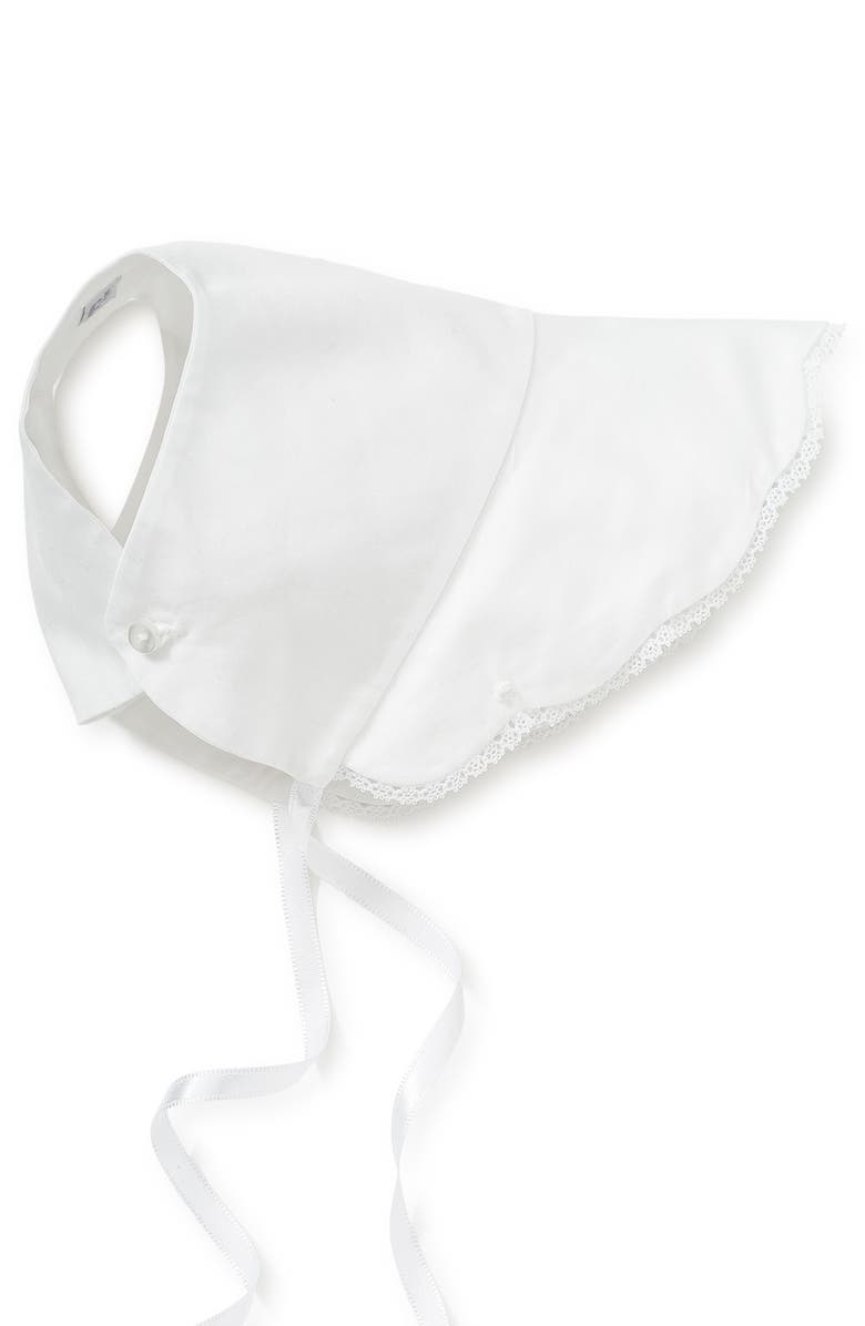 Kissy Kissy Caroline Christening Gown & Bonnet Set, Alternate, color, White